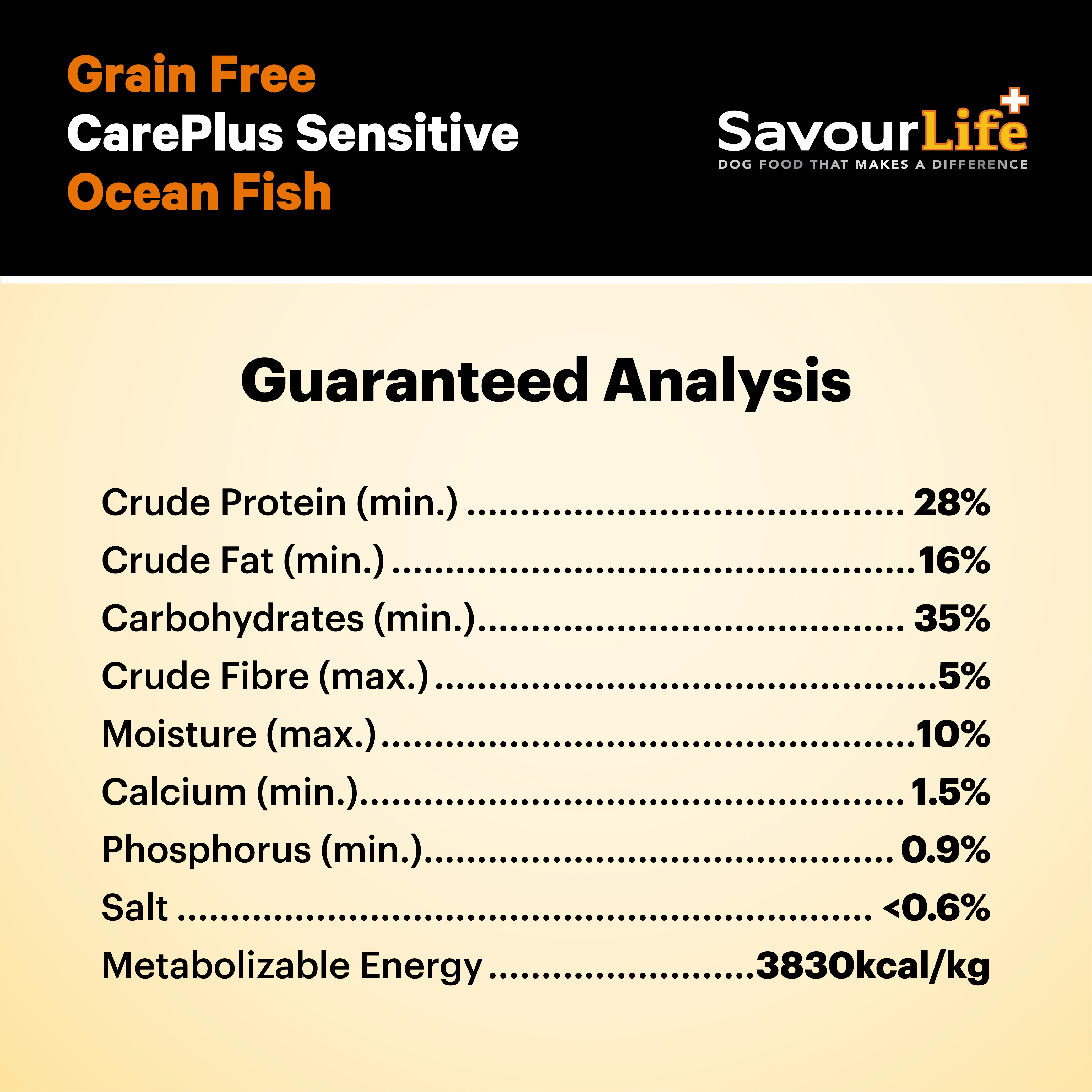 SavourLife - Grain Free Ocean Fish CarePlus Sensitive Dog Dry Food (10kg) - Image 7