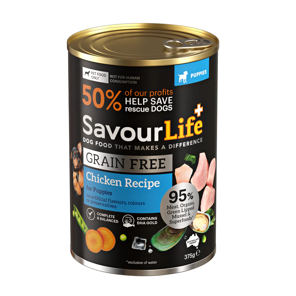 SavourLife Grain Free Puppy Chicken 375g