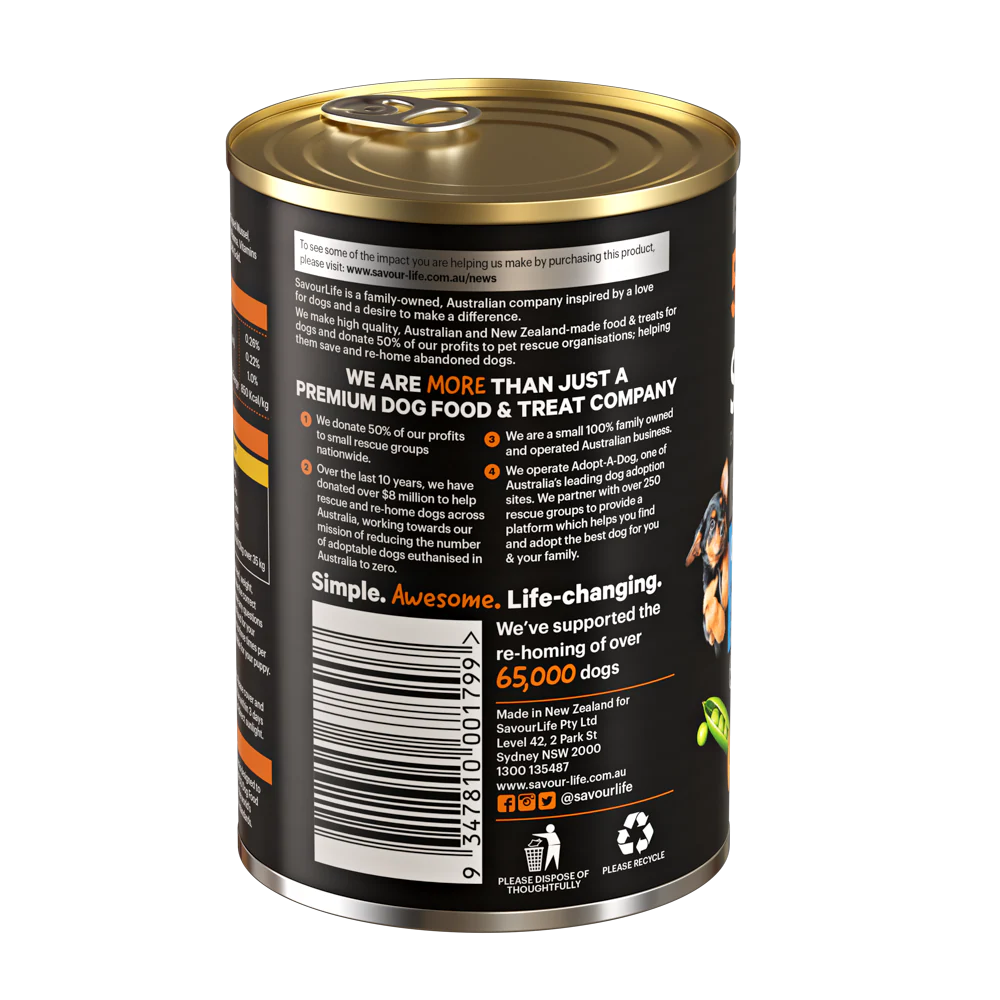 SavourLife Grain Free Puppy Chicken 375g - Image 2