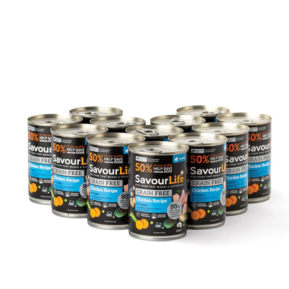 SavourLife Grain Free Puppy Chicken 375g - Image 7