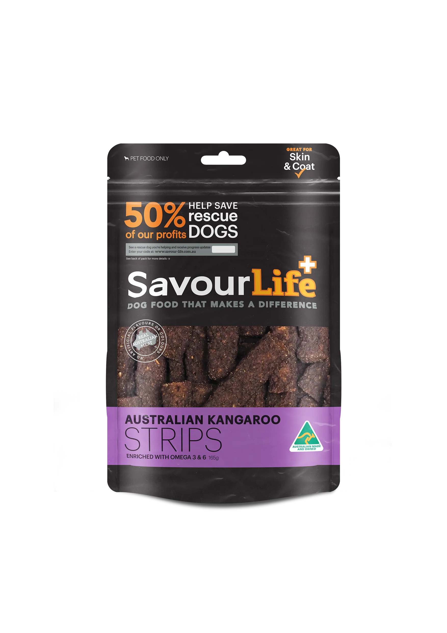 SavourLife - Australian Kangaroo Strips (165g)