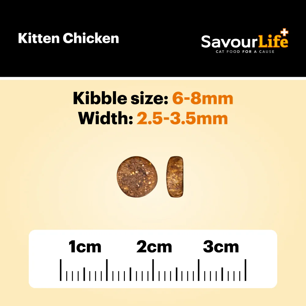 SavourLife Kitten Chicken Dry Cat Food (2kg) - Image 7