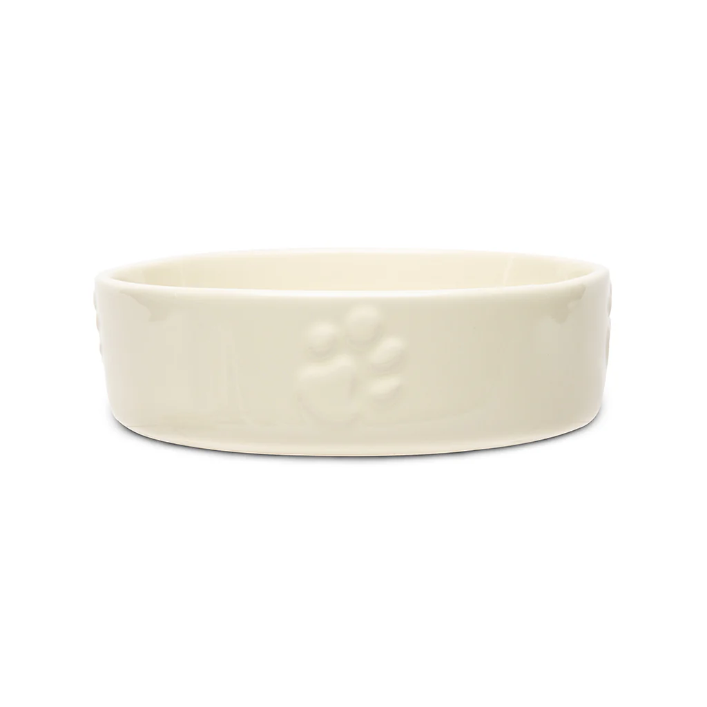 Scruffs - Icon Slow Feeder Pet Bowl Cream (20cm)