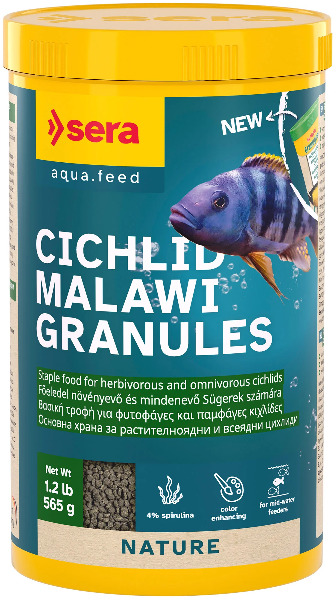 sera Cichlid Malawi Granules 1000ml (565g)