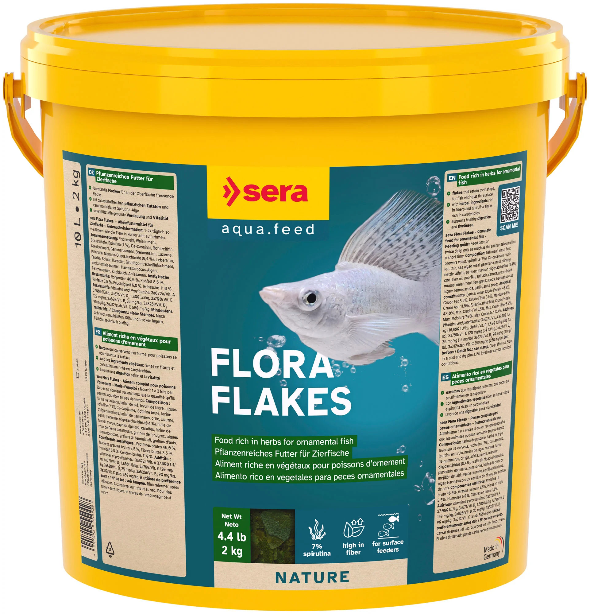 sera Flora Flakes 10L (2kg)