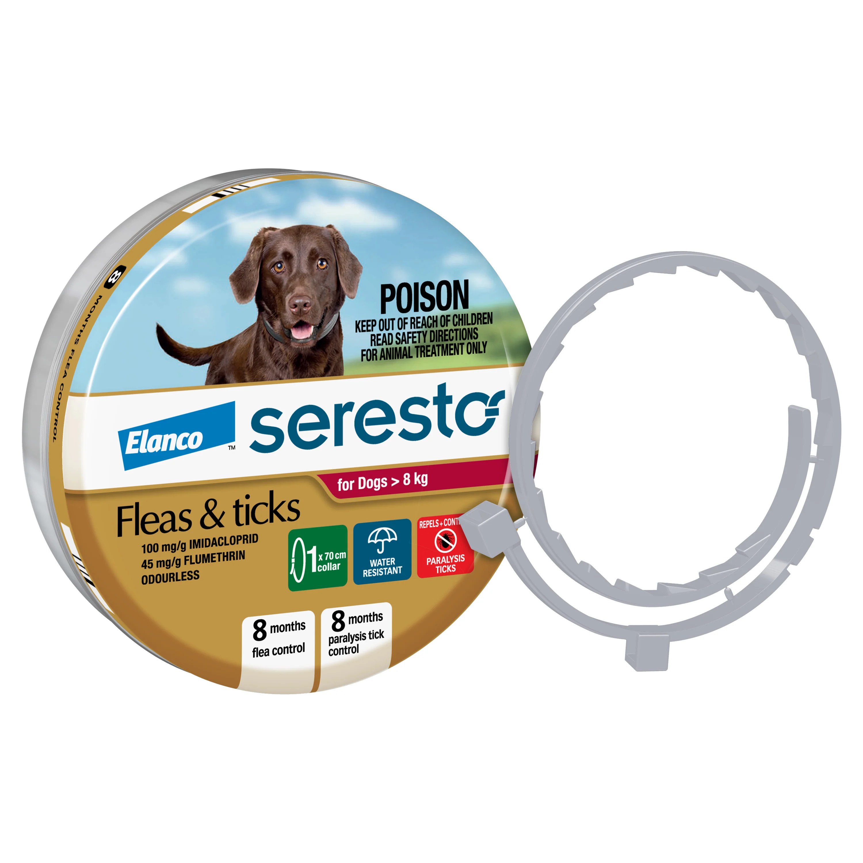 Seresto - Flea & Tick Collar for Dogs over 8kg - Image 5