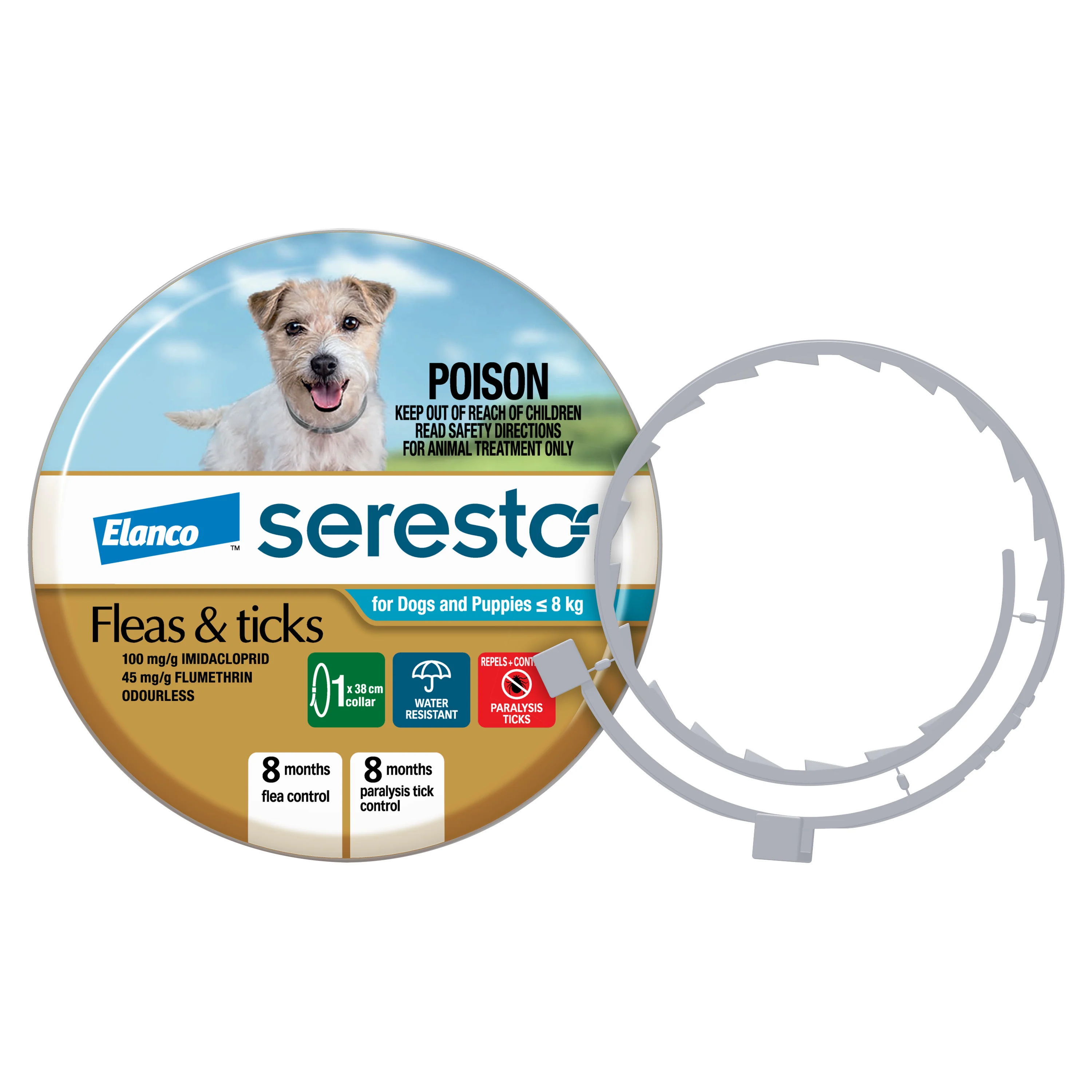 Seresto - Flea & Tick Collar (Puppies & Dogs up to 8kg) - Image 6