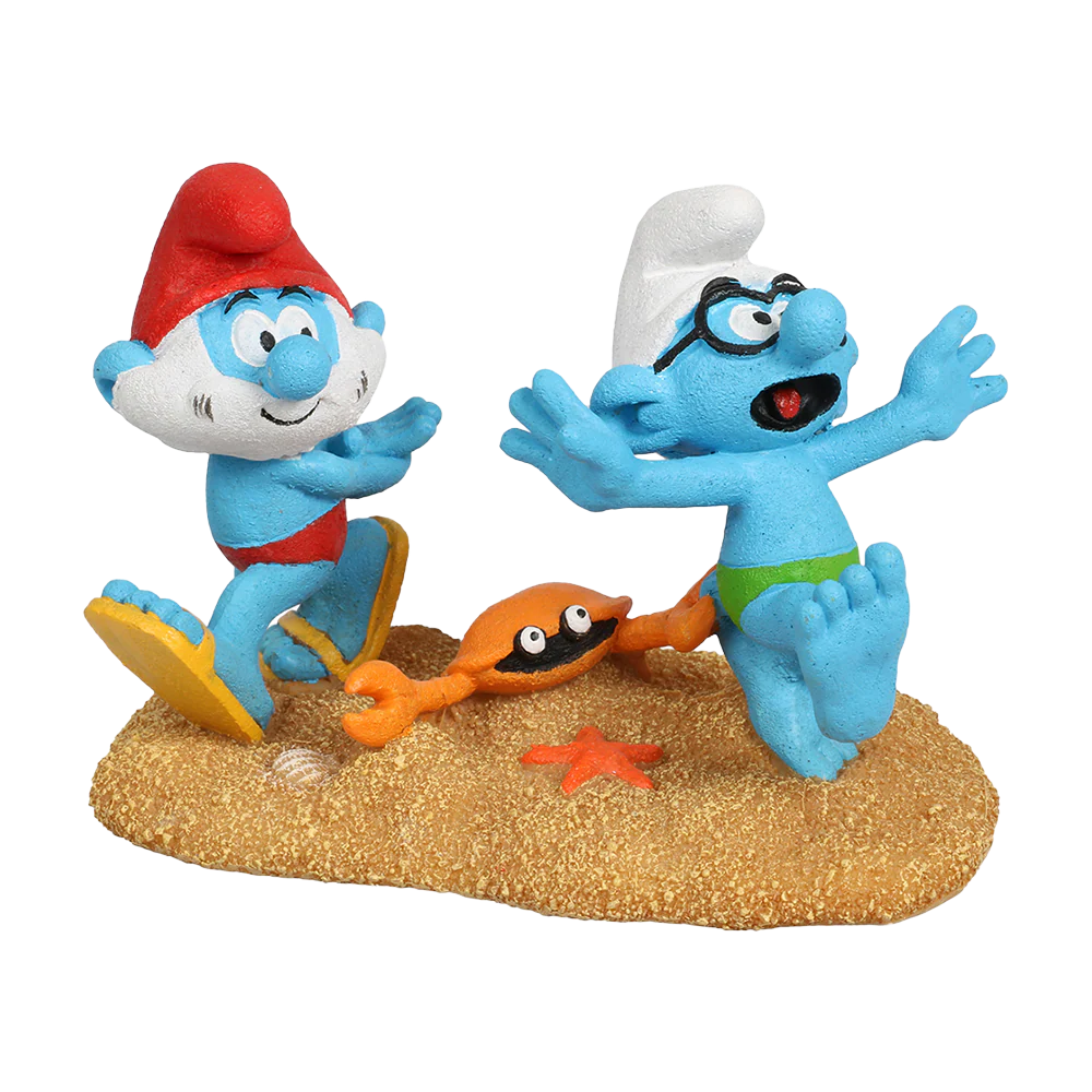 Smurfs Beach Papa & Brainy