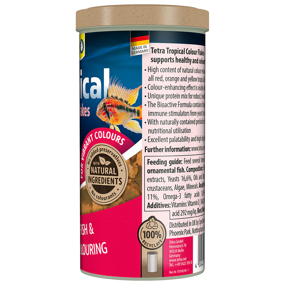 Tetra Tropical Colour Flakes 200g - Image 2