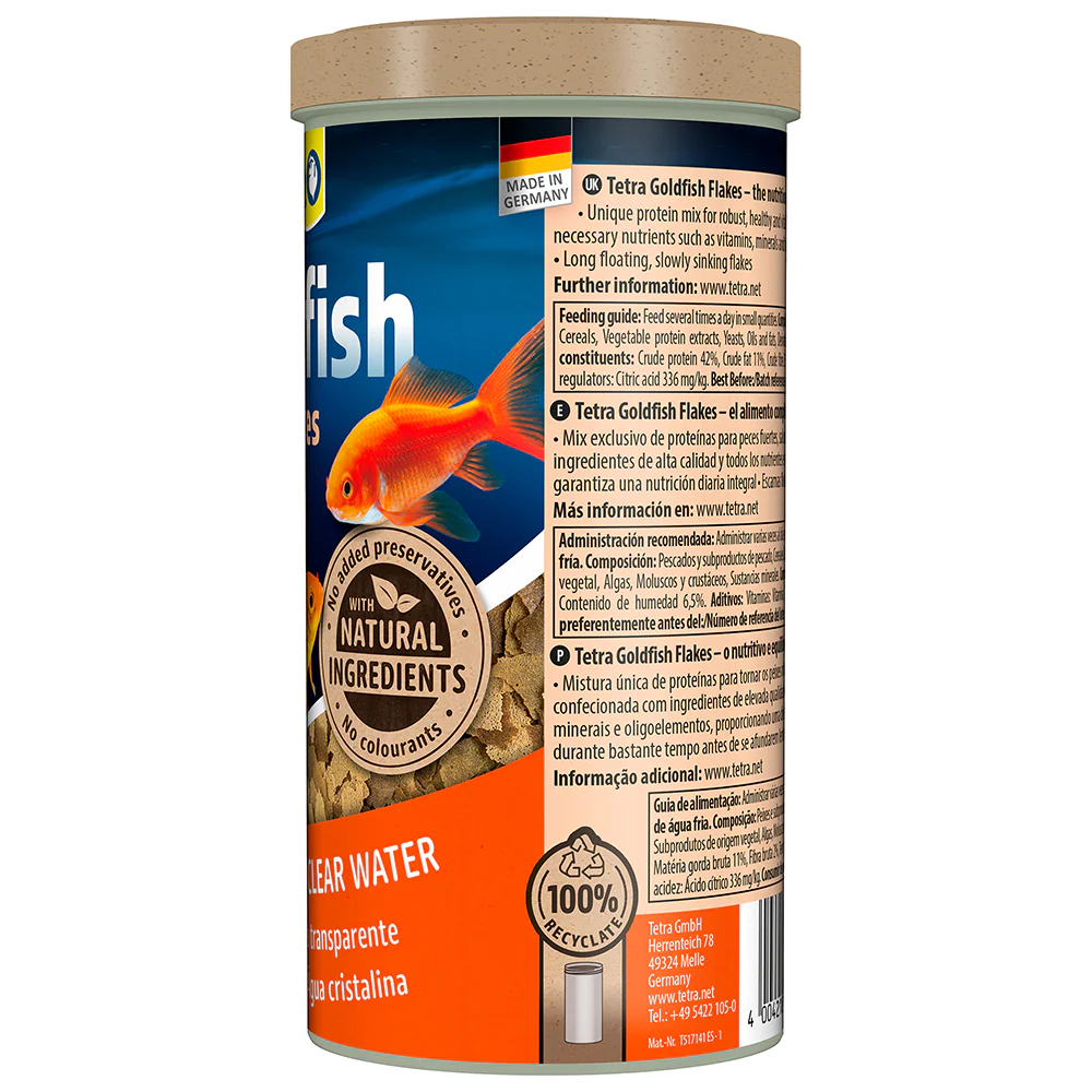 Tetra Goldfish Flakes 200g - Image 2