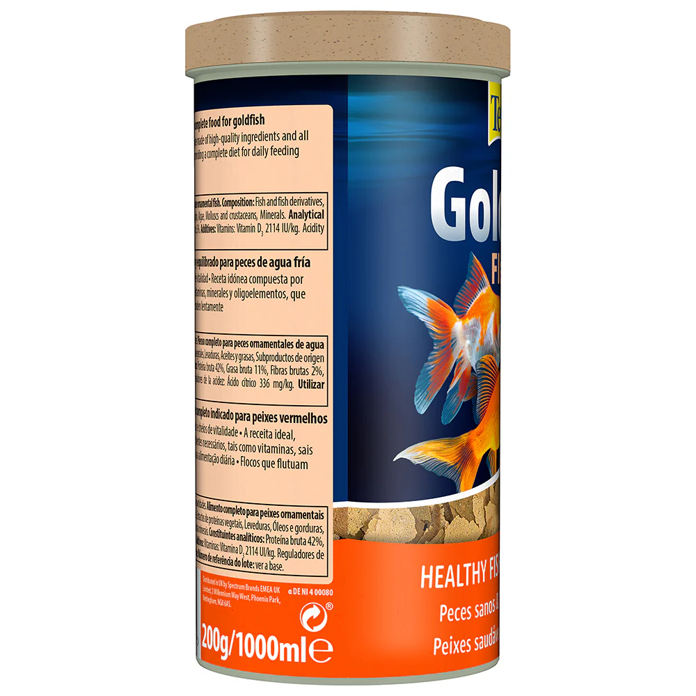 Tetra Goldfish Flakes 200g - Image 4