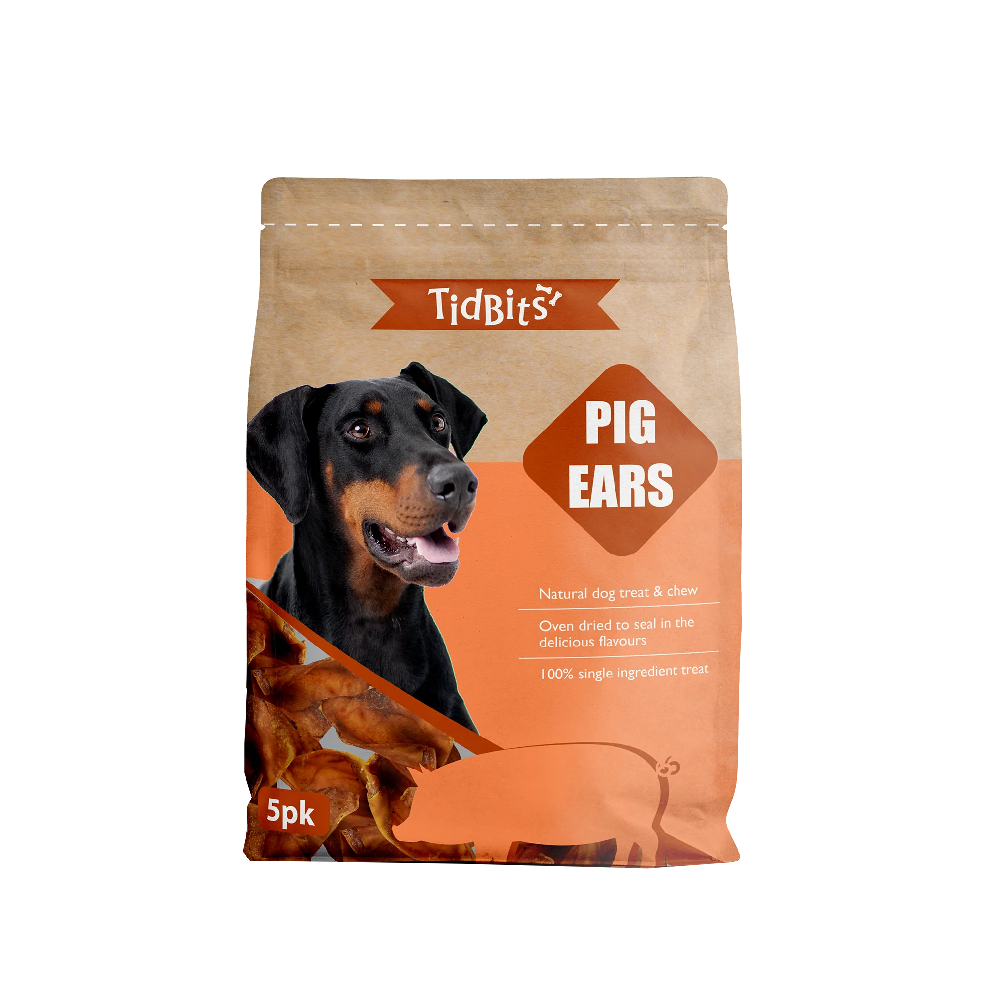 TidBits - Pig Ears (5pk)
