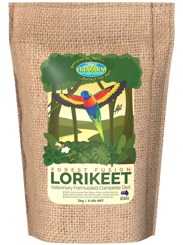 Vetafarm Forest Fusion Lorikeet Diet 2kg