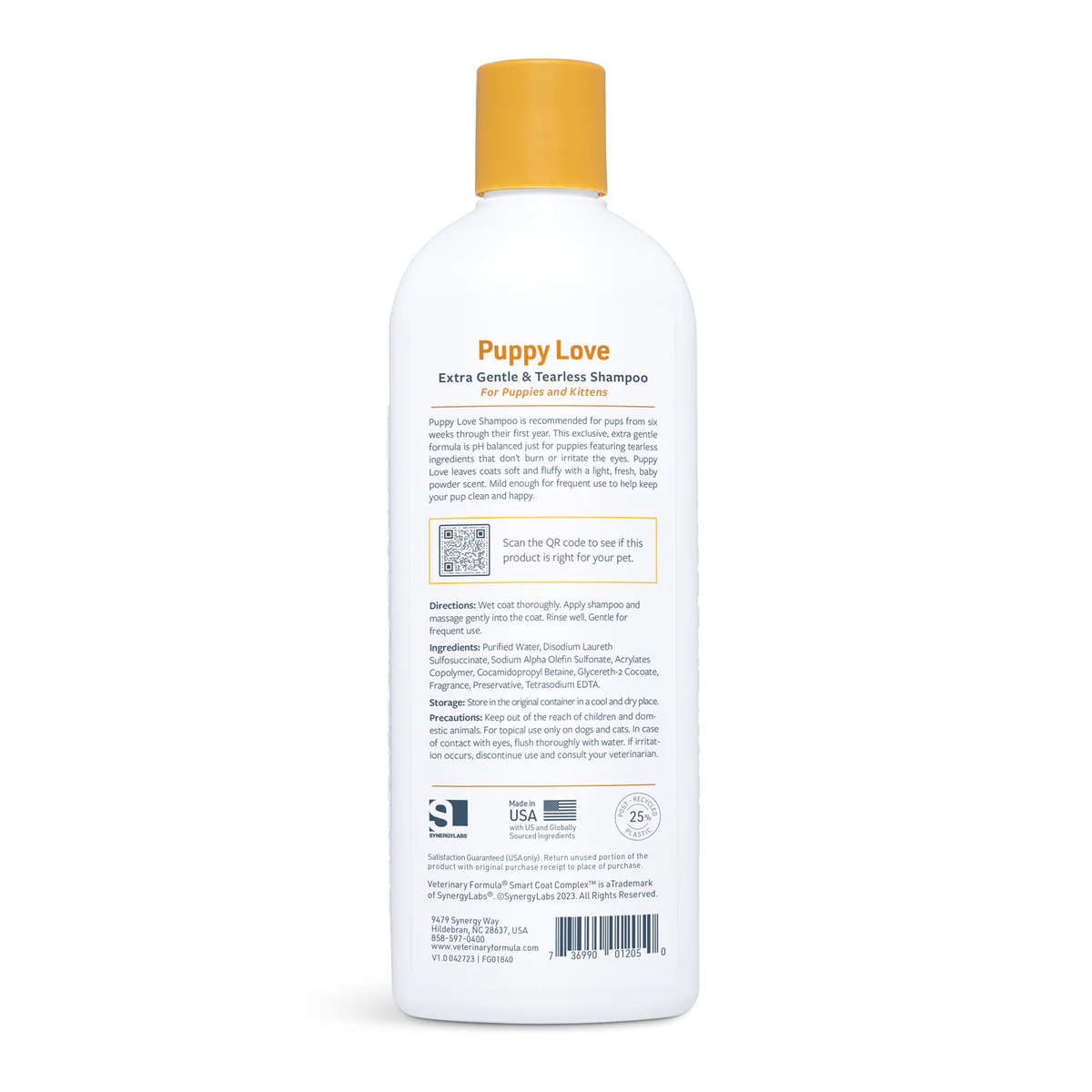 Veterinary Formula - Puppy Love Extra Gentle & Tearless Shampoo (503ml) - Image 2