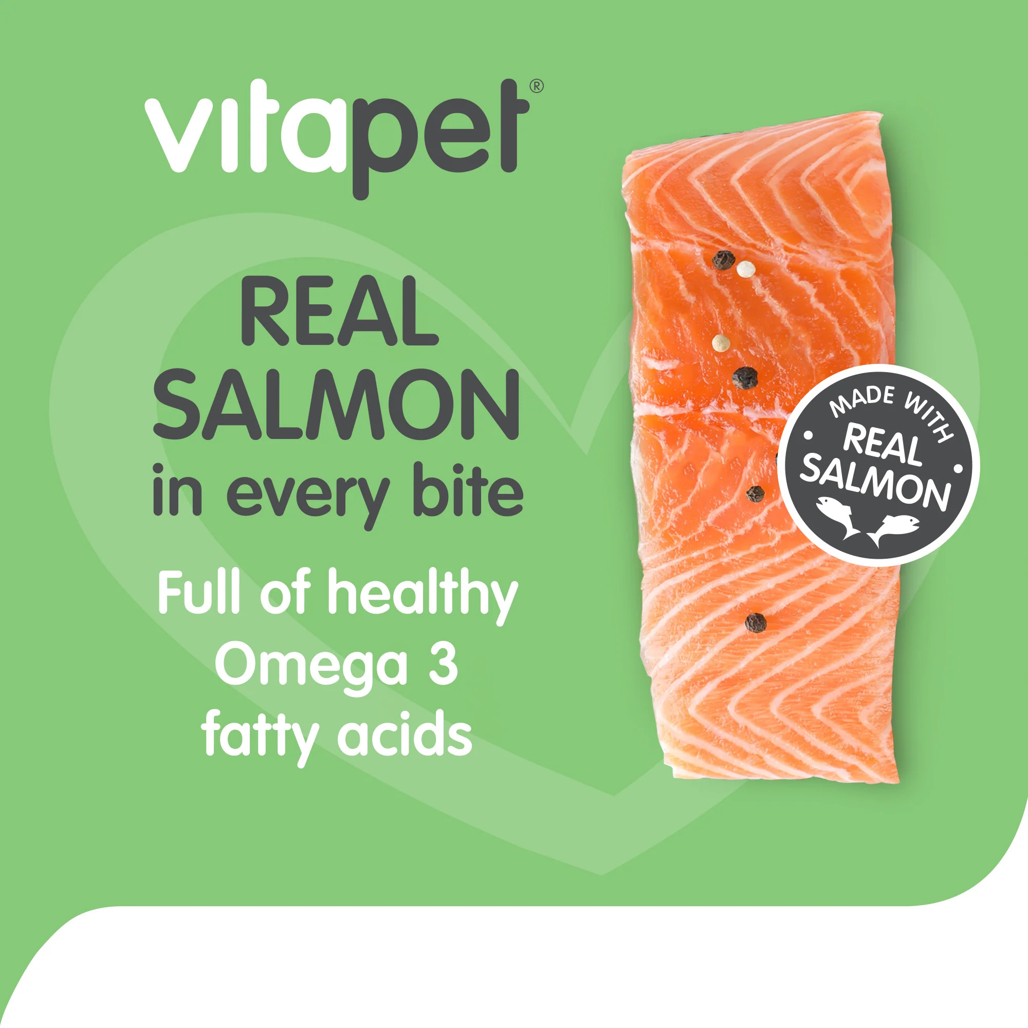 VitaPet - JerHigh Salmon Sticks Dog Treats (80g) - Image 3