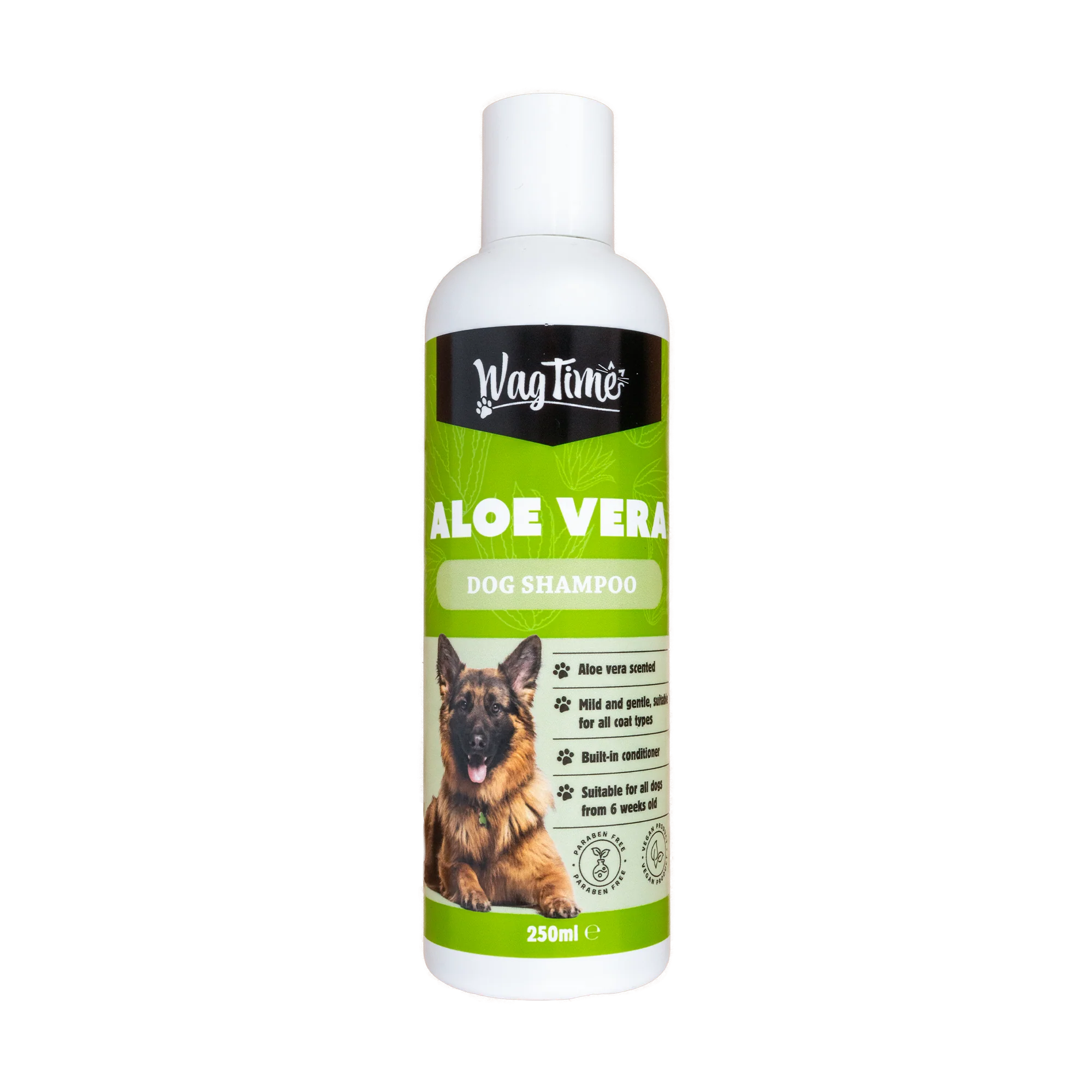 WagTime Aloe Vera Dog Shampoo 250ml