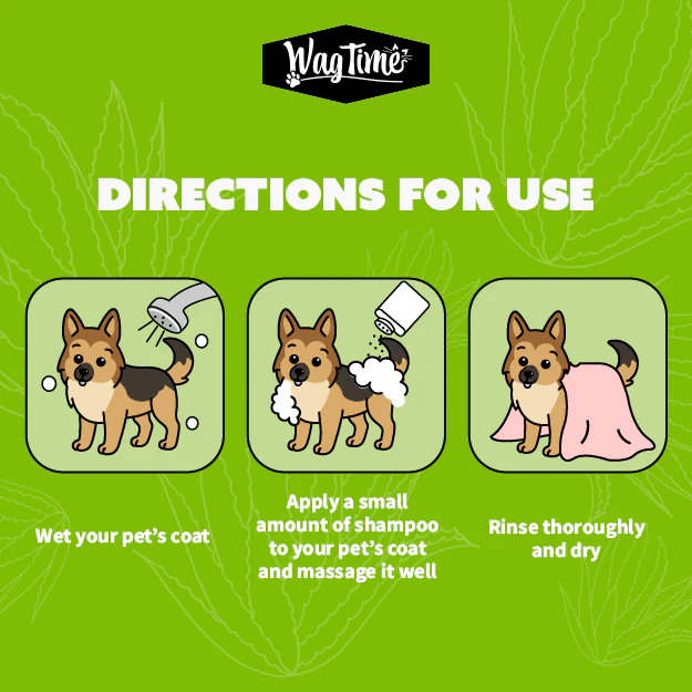 WagTime Aloe Vera Dog Shampoo 250ml - Image 3
