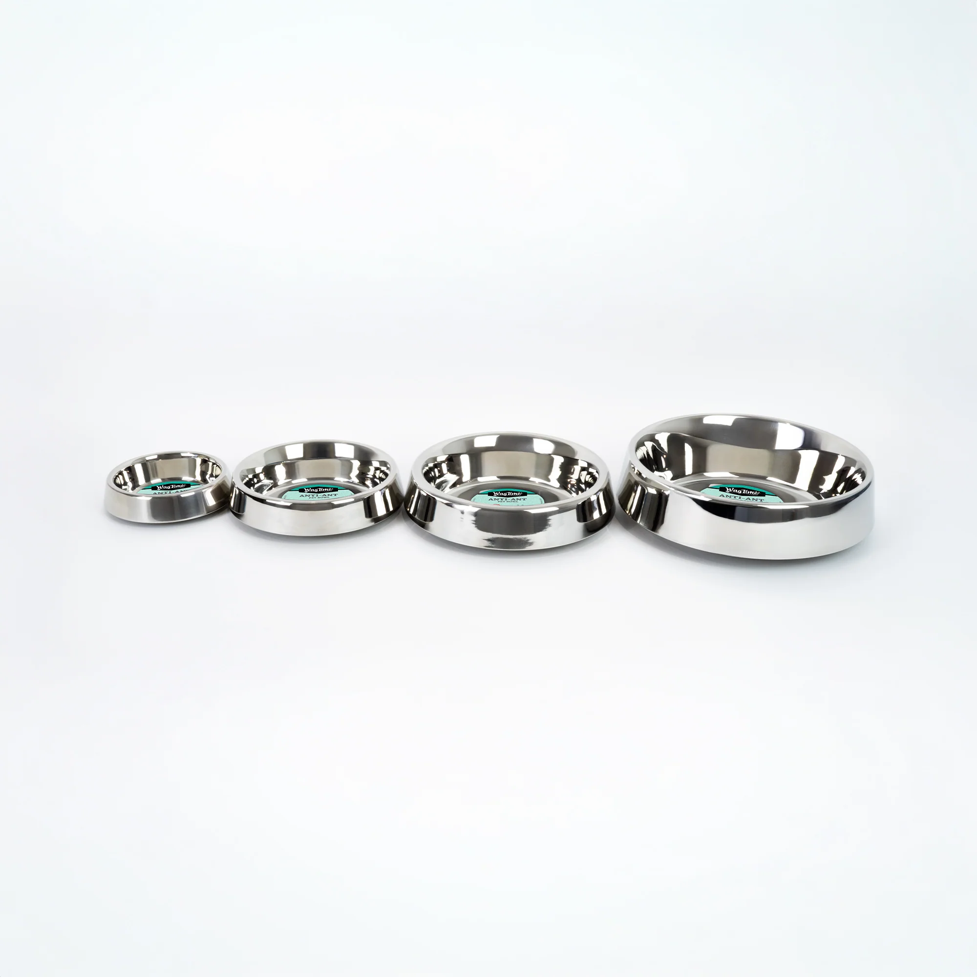 WagTime Anti-Ant Non-Tip Stainless Steel Dog Bowl 900ml - Image 5