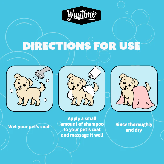 WagTime Baby Powder Puppy Shampoo 250ml - Image 3