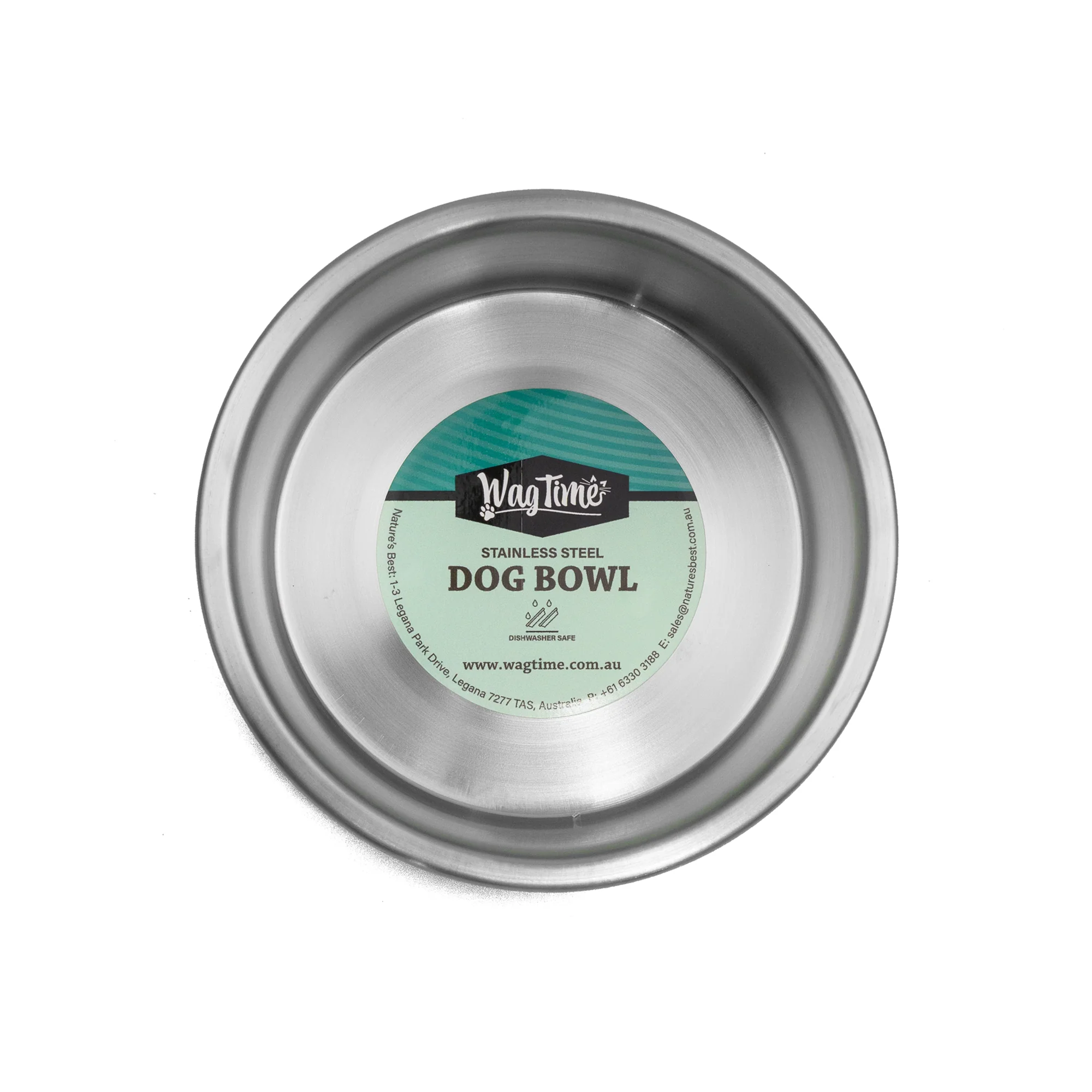WagTime - Black Stainless Steel Dog Bowl (Small) - Image 2