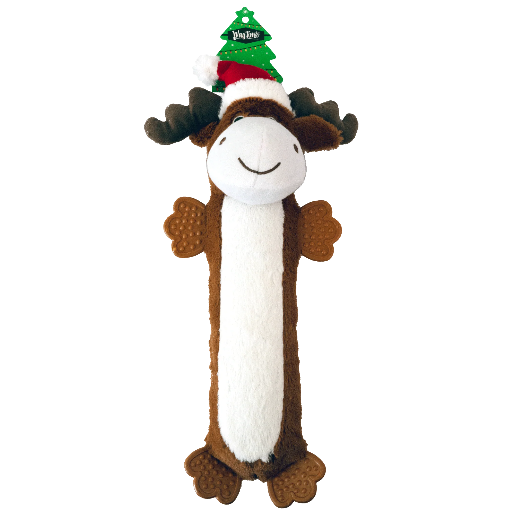 WagTime Christmas Confetti the Bottle Reindeer