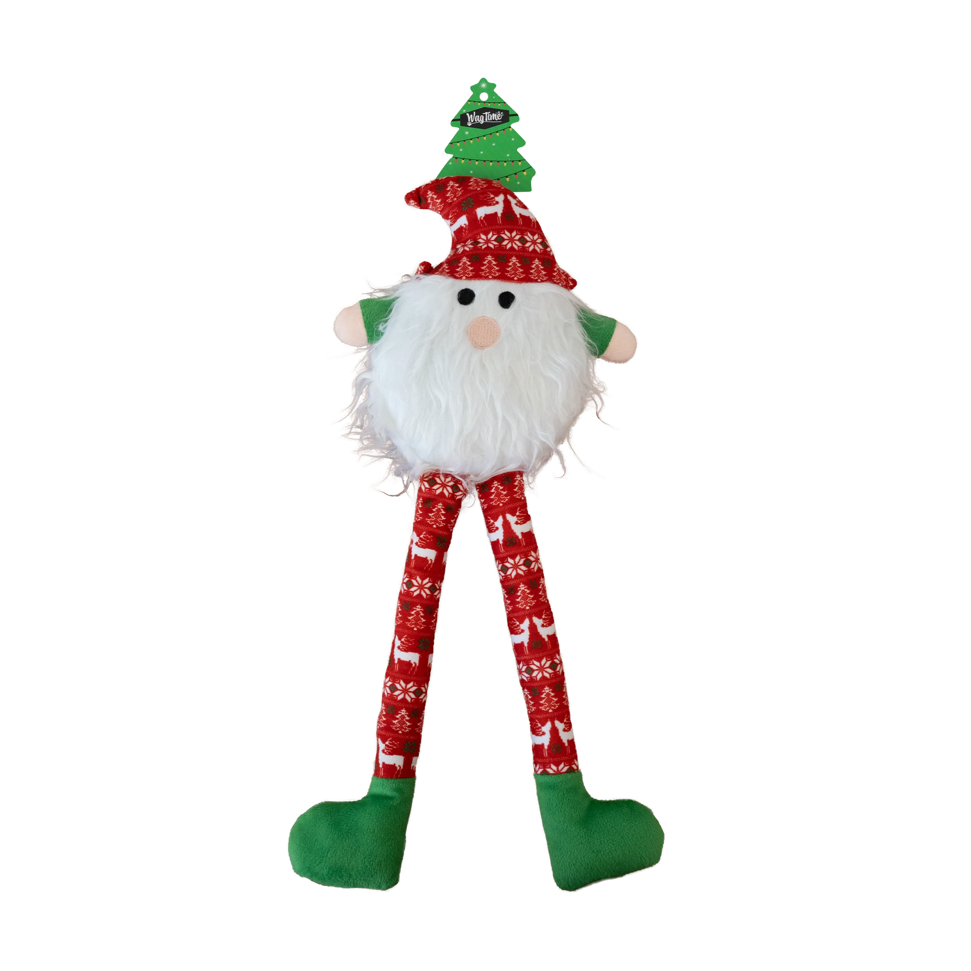 WagTime Christmas Long Leg Festive Man