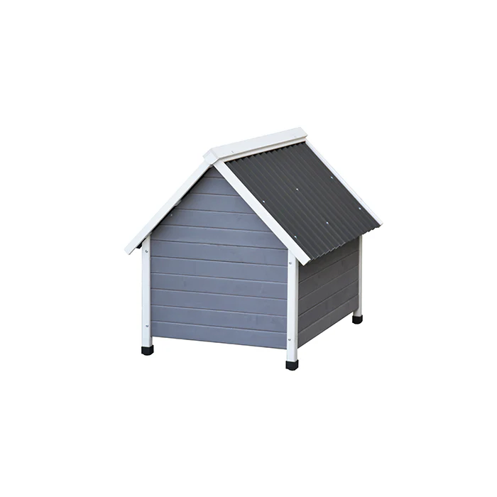 WagTime Classic Dog Kennel in Modern Grey - Small - Image 2