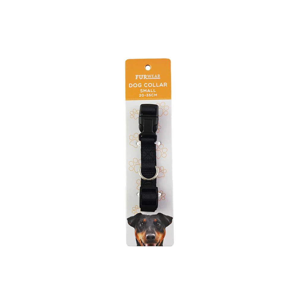 WagTime Essentials Dog Collar Black - Large - Image 2