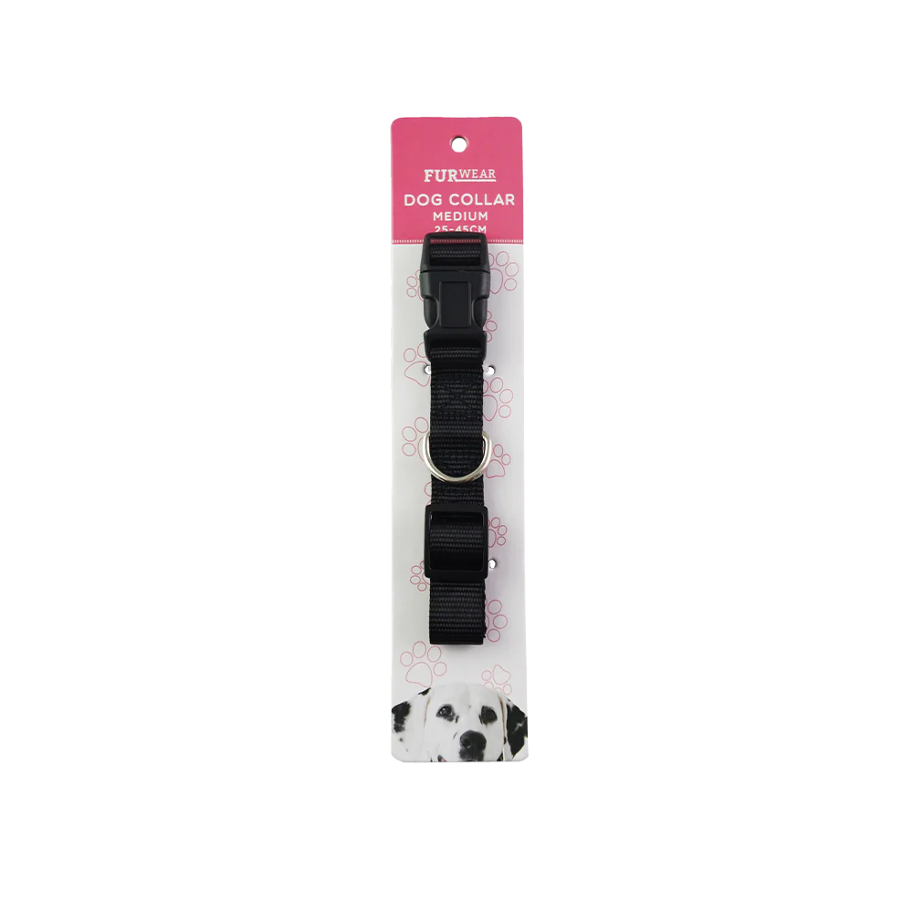 WagTime Essentials Dog Collar Black - Large - Image 3