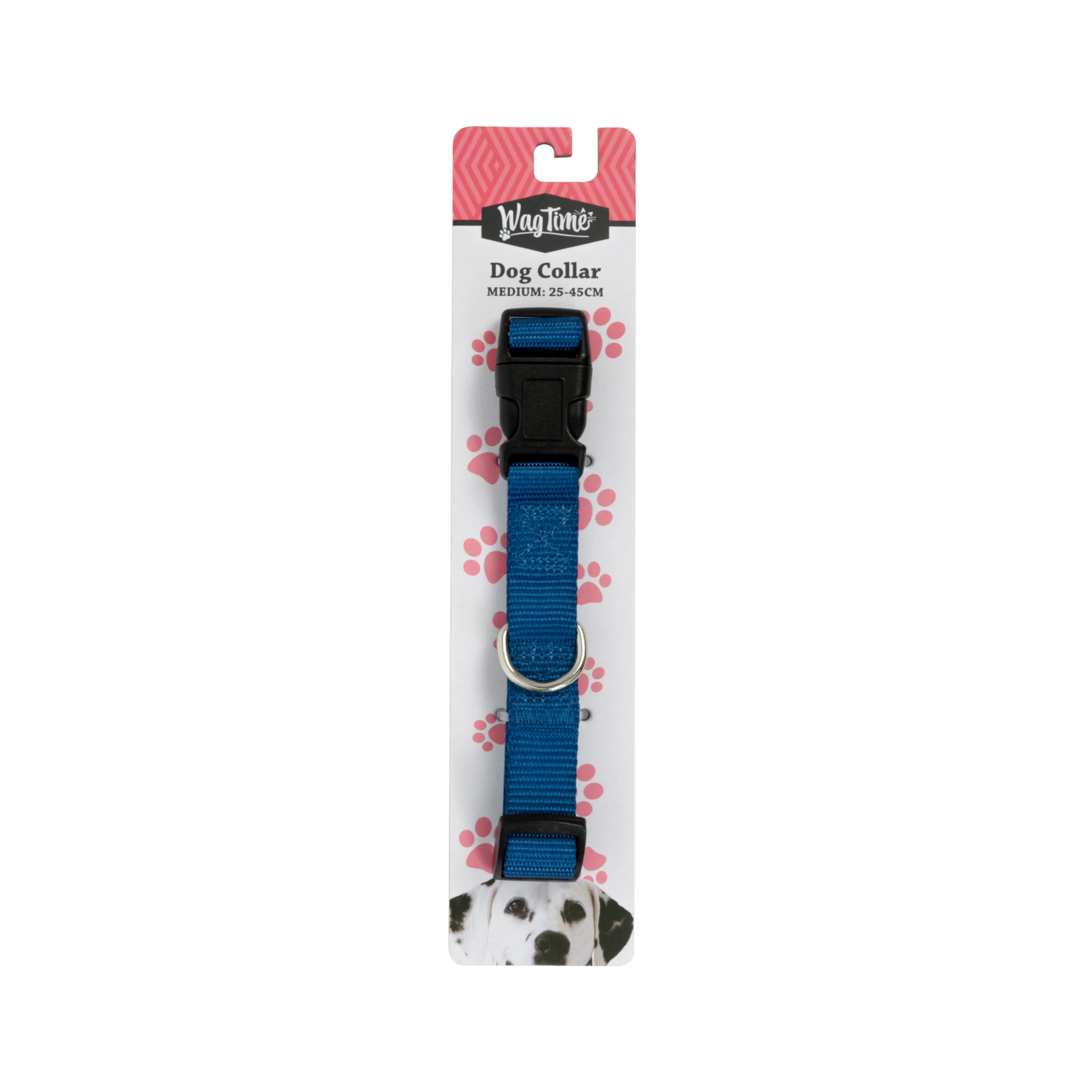WagTime Essentials Dog Collar Blue - Large - Image 3