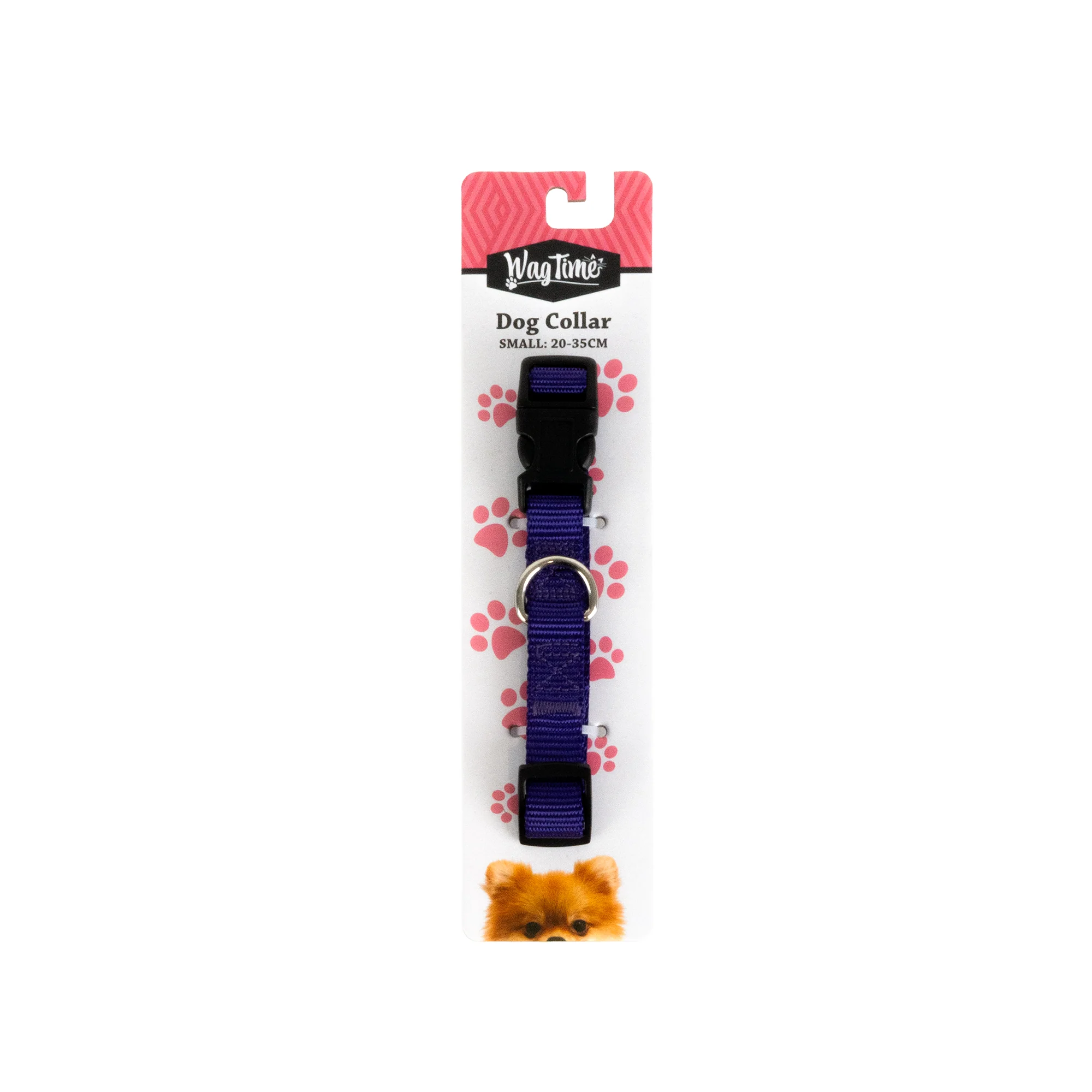 WagTime Essentials Dog Collar Purple - Large - Image 2