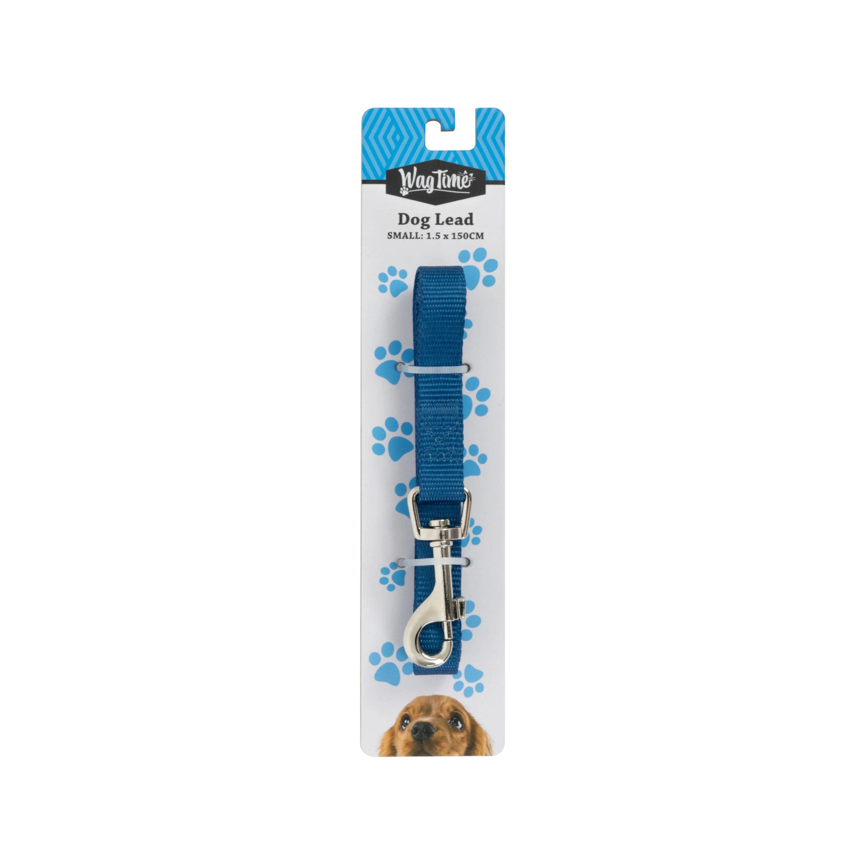 WagTime Essentials Dog Lead Blue - Large - Image 3