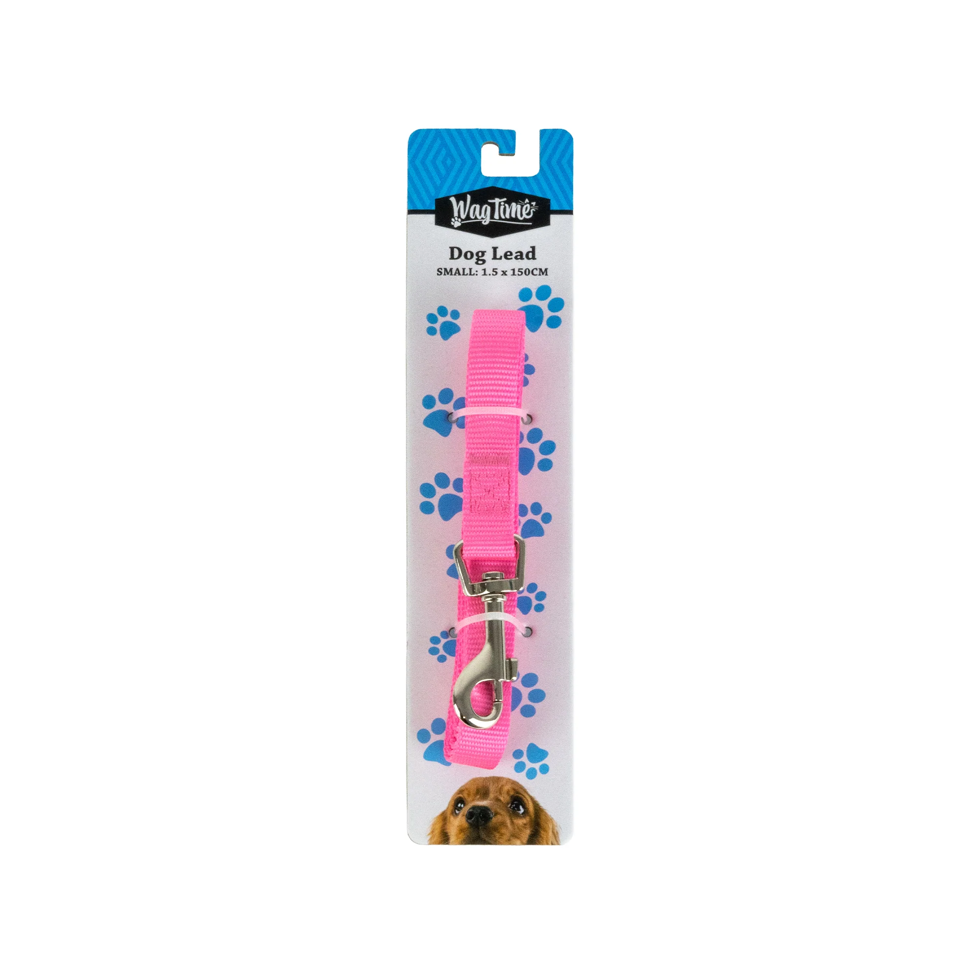 WagTime Essentials Dog Lead Pink - Large - Image 2
