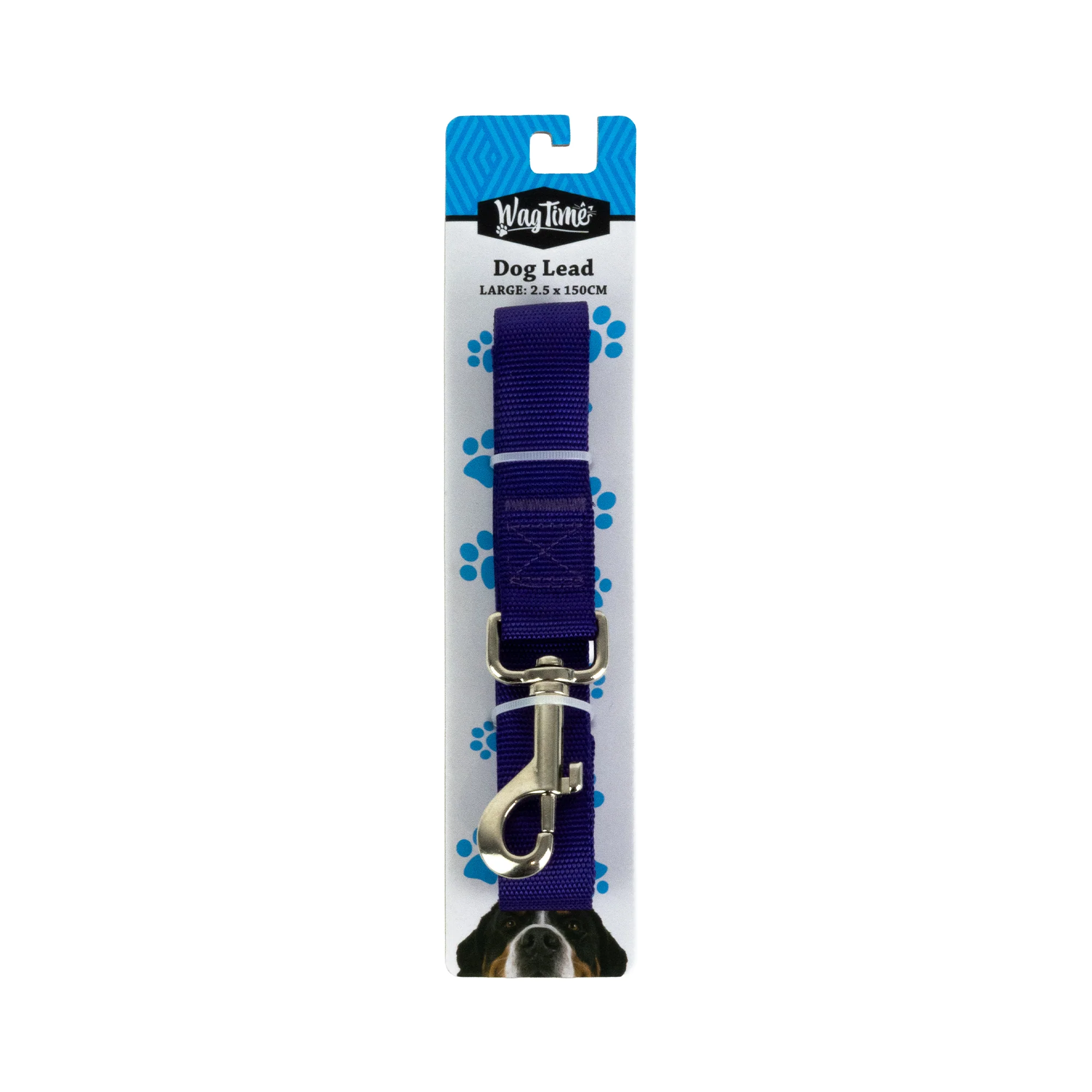 WagTime Essentials Dog Lead Purple - Large - Image 3