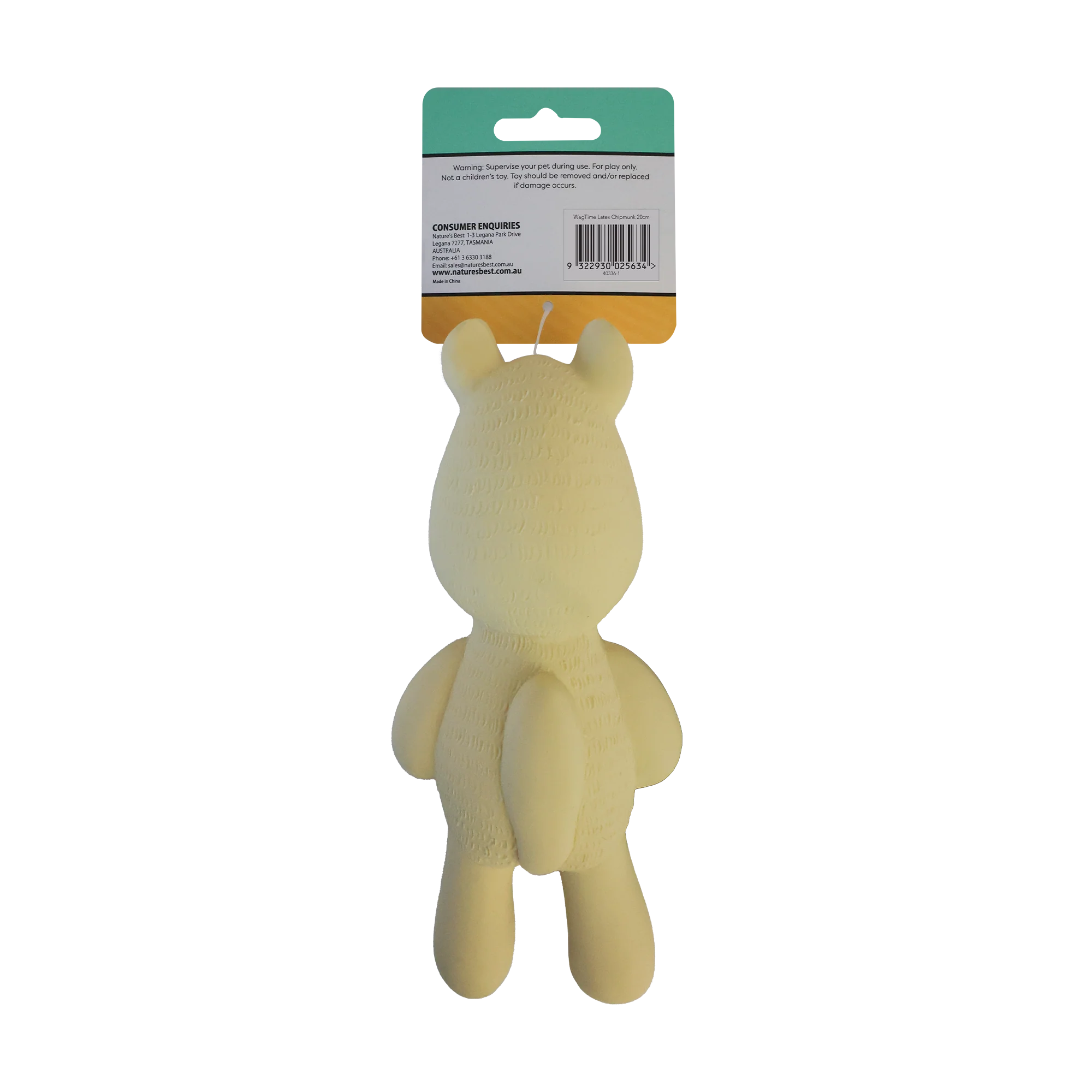 WagTime - Latex Chipmunk (20cm) - Image 2