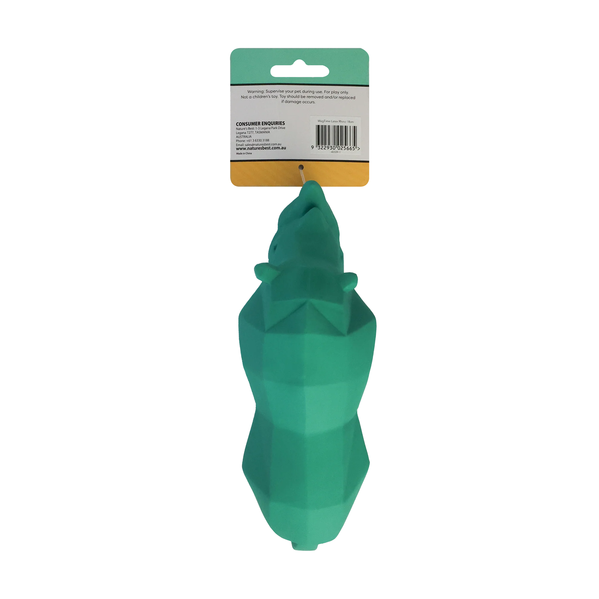 WagTime - Latex Rhino (18cm) - Image 2
