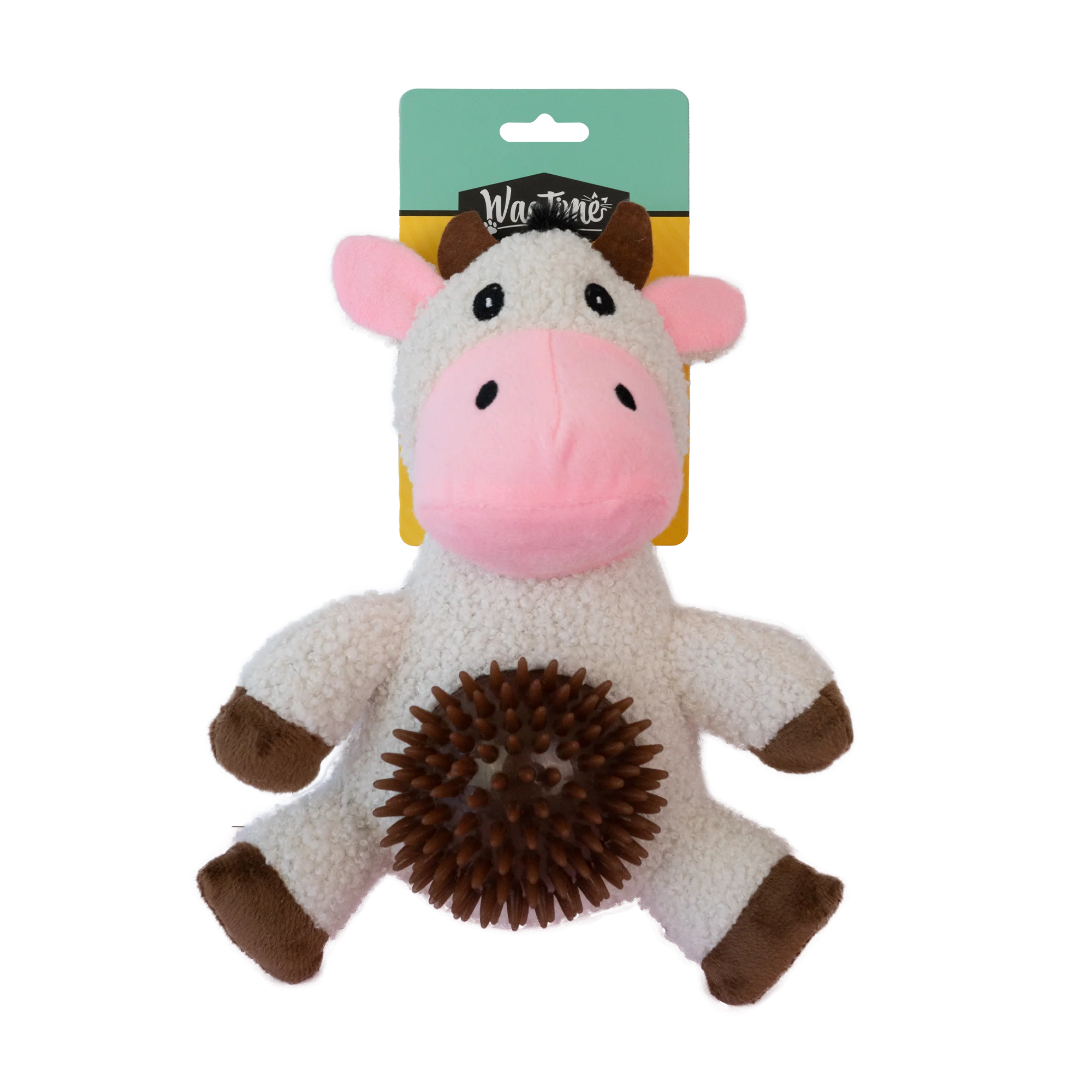WagTime Penelope the Spike Ball Cow