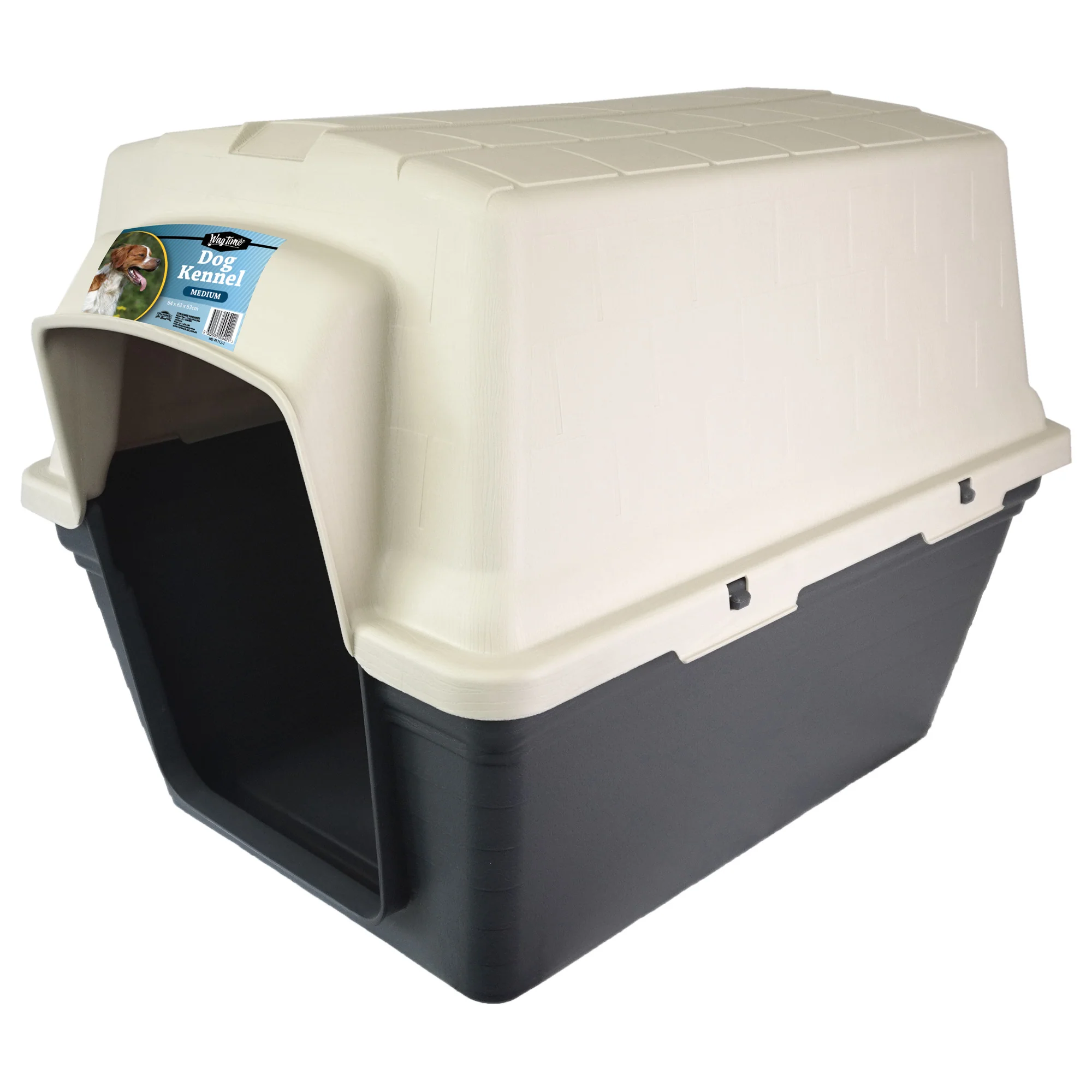 WagTime - Plastic Kennel (Medium)