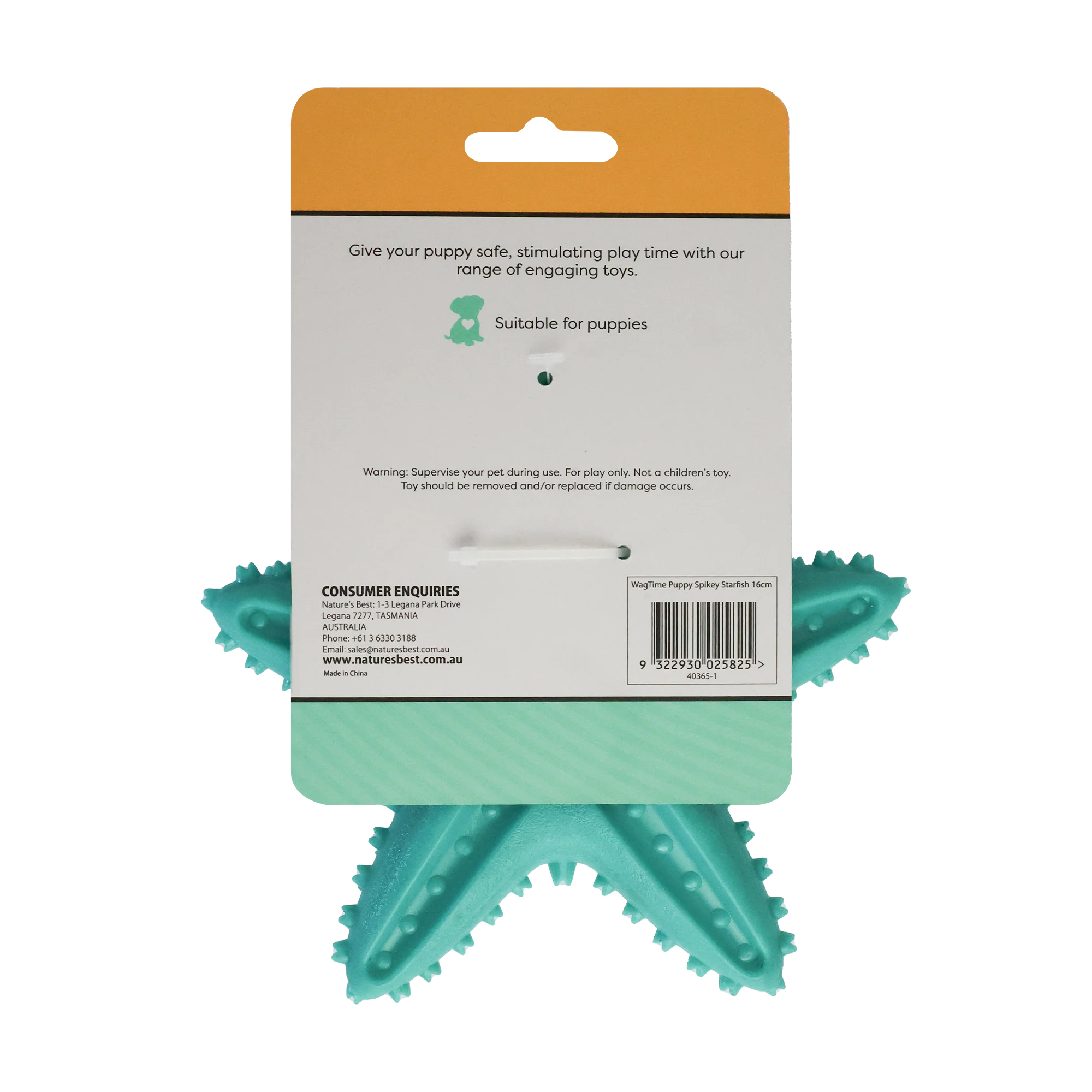 WagTime - Puppy Spikey Starfish (16cm) - Image 2