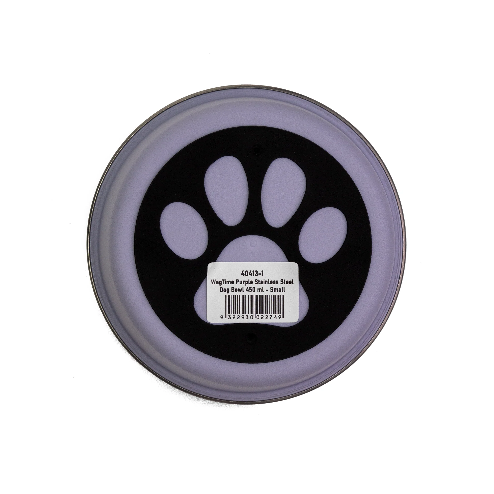 WagTime - Purple Stainless Steel Dog Bowl (Small) - Image 3