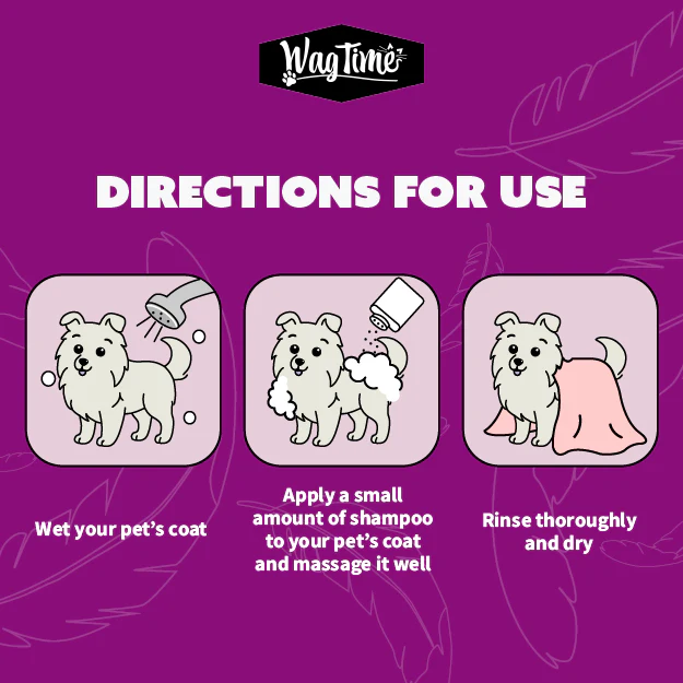 WagTime Sensitive Dog Shampoo 250ml - Image 3
