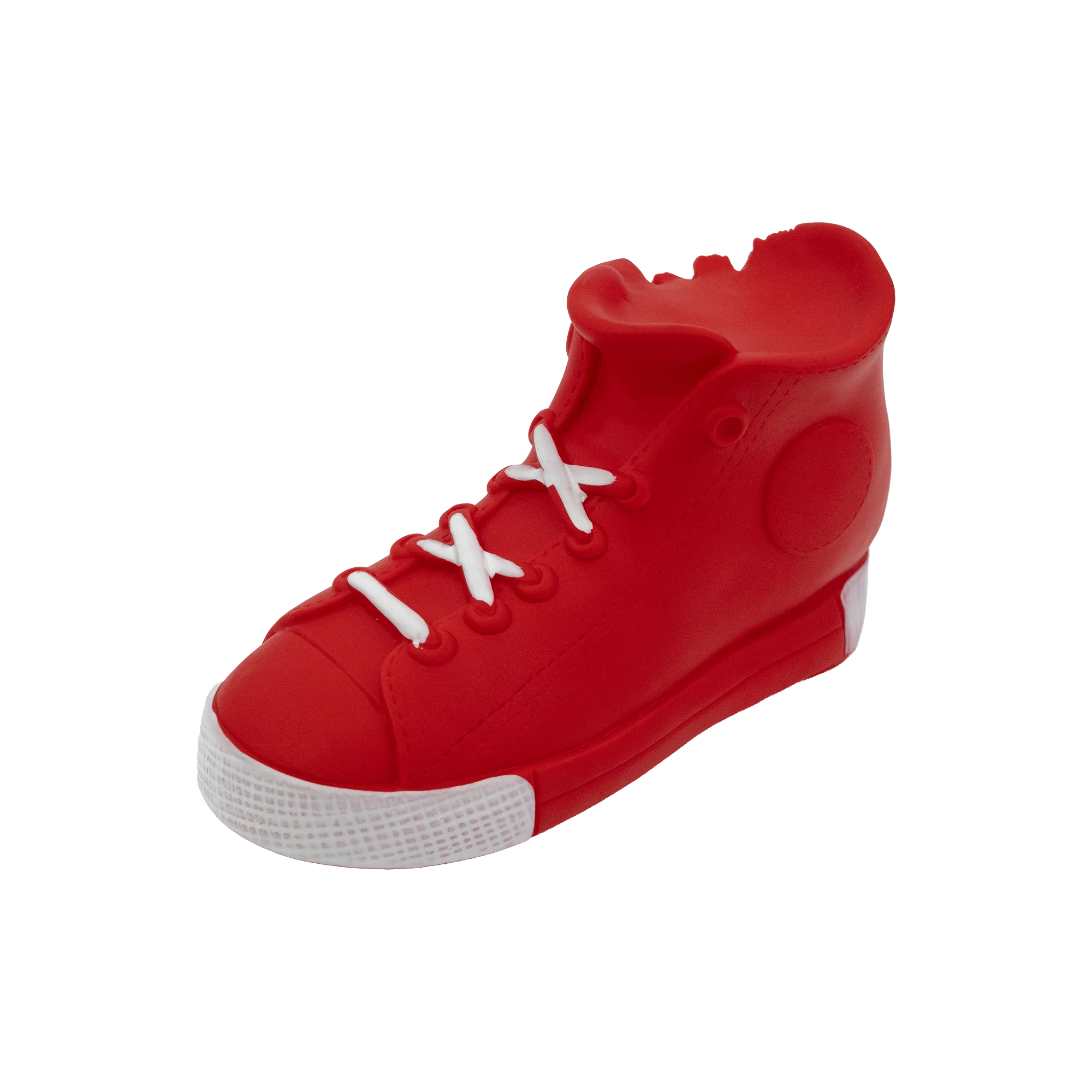 WagTime Vinyl Red Lace Up Shoe