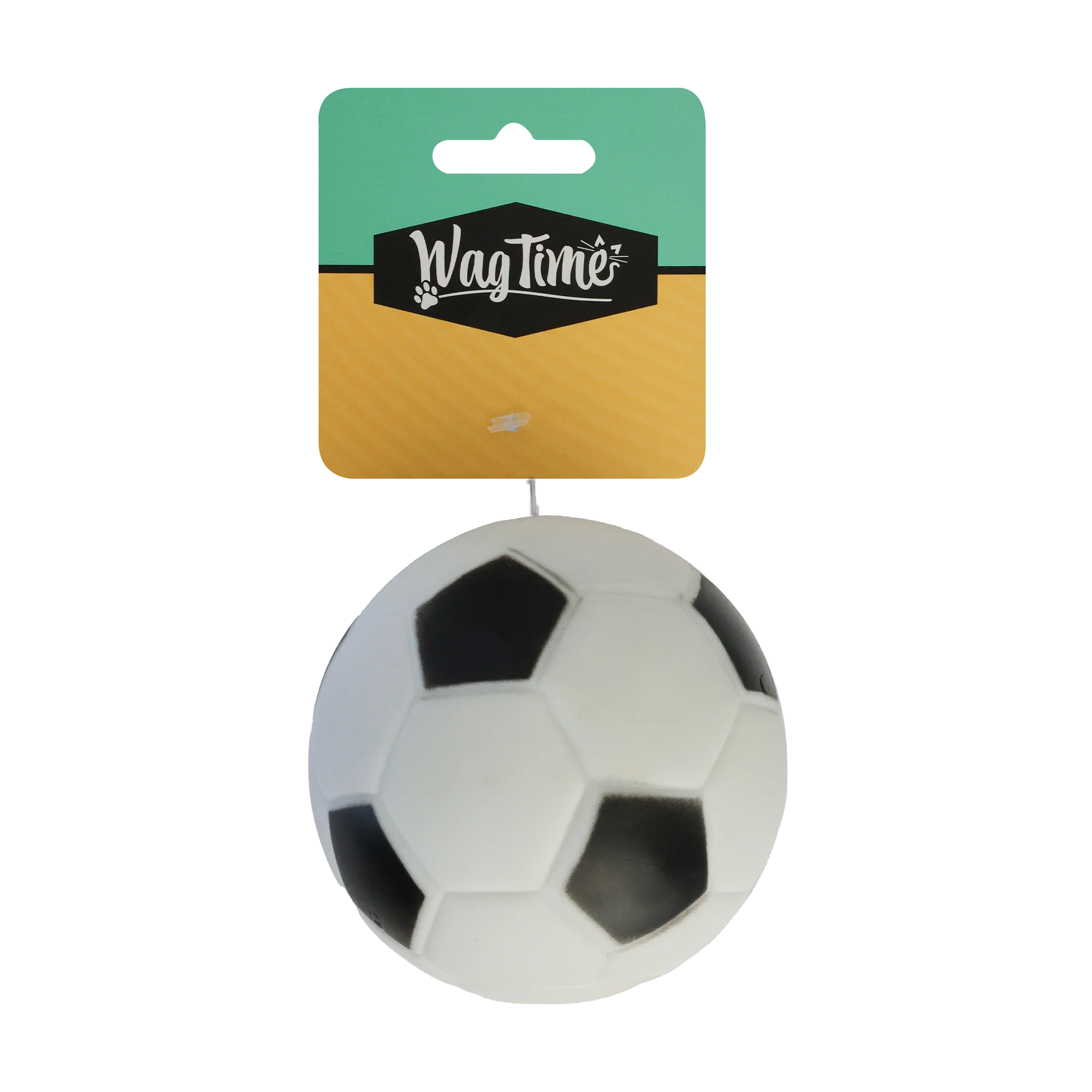 WagTime Vinyl Soccer Ball
