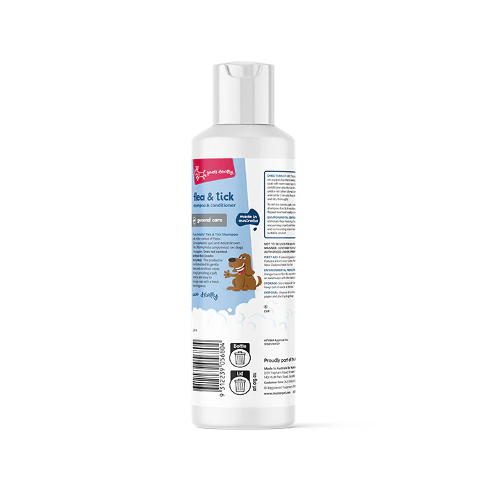 Yours Droolly Flea & Tick Dog Shampoo & Conditioner 250ml - Image 5
