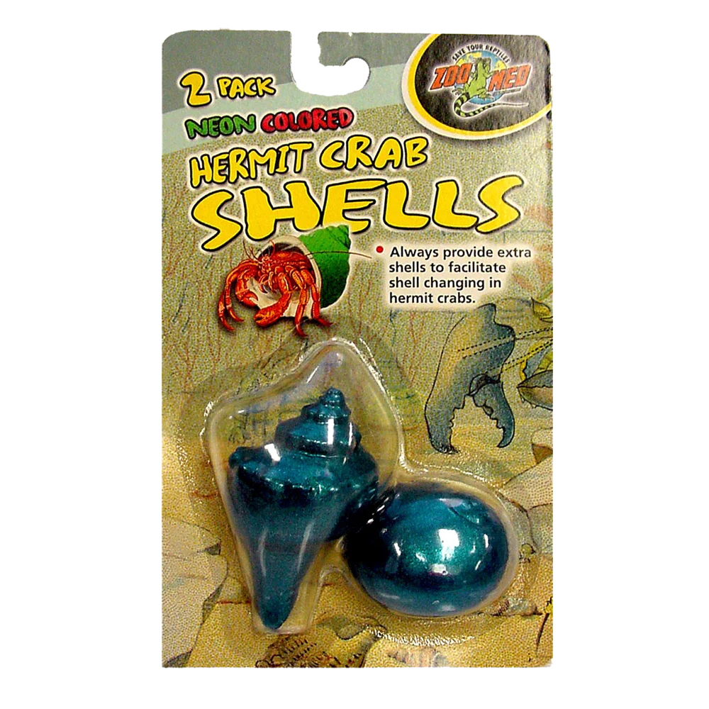 Zoo Med - Hermit Crab Neon Shells (2pk)